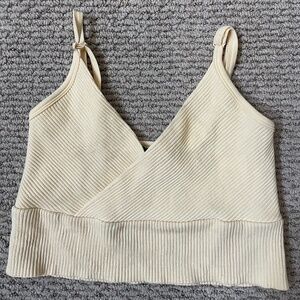 Ribbed knit crop top